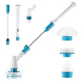 3-in-1 electric spin scrubber with interchangeable brush heads