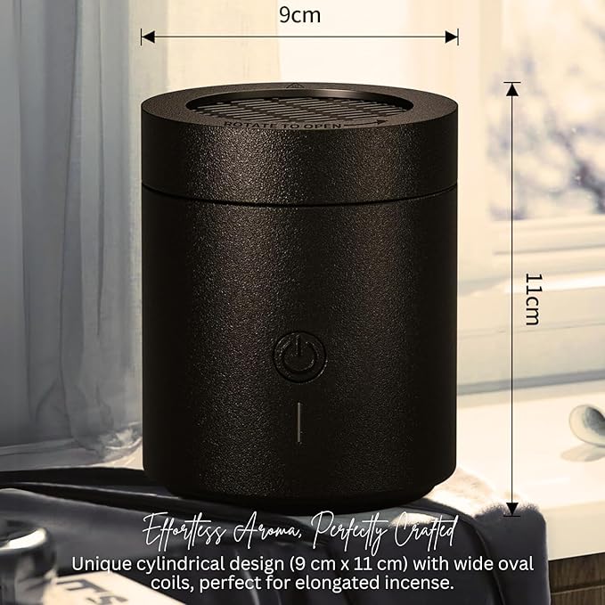 Electric incense bakhoor burner BK-108 — colour varies