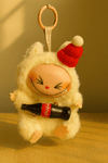 Labubu Soft Plush Keychain Holiday Doll