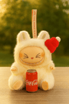 Labubu Soft Plush Keychain Holiday Doll